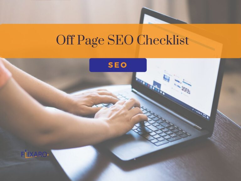 Off Page SEO Checklist